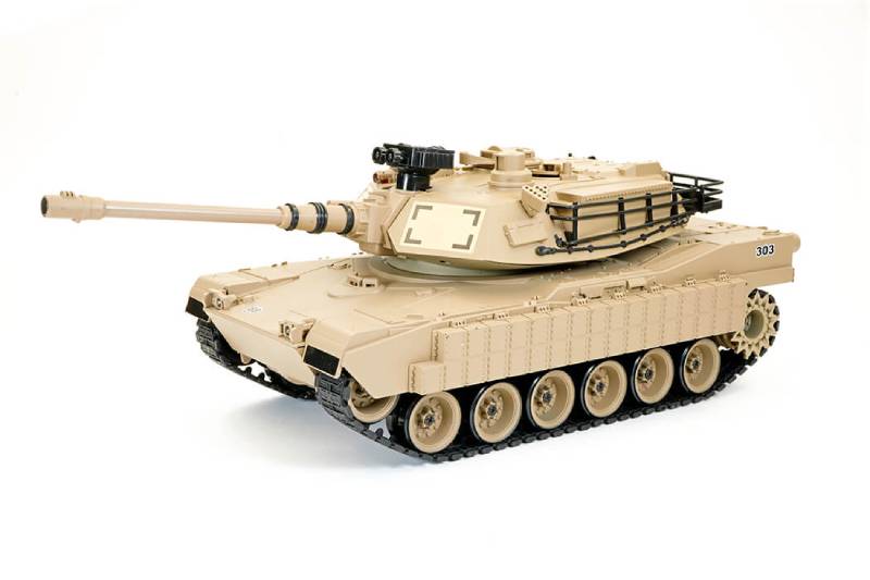 BROTHER TANK RC TANK 1:18 USA M1A2 DESERT STORM