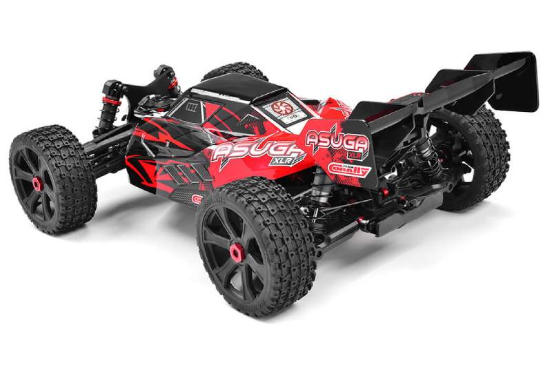 CORALLY ASUGA XLR 6S BRUSHLESS RC BUGGY RTR - RED