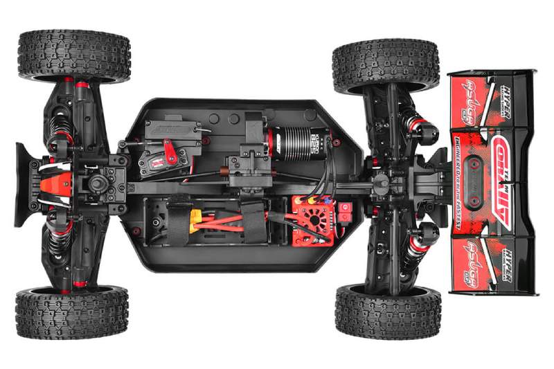 CORALLY ASUGA XLR 6S BRUSHLESS RC BUGGY RTR - RED