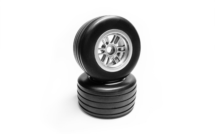 Carisma F14 Evo Rear Wheel & Tyre Set - Πατήστε στην εικόνα για να κλείσει