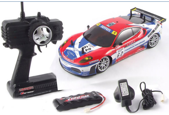 Carisma GT14, Ferrari F430 GT2, 1/14 Scale 4WD RC Car, EP/Electr