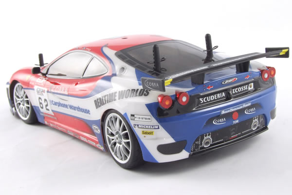 Carisma GT14, Ferrari F430 GT2, 1/14 Scale 4WD RC Car, EP/Electr