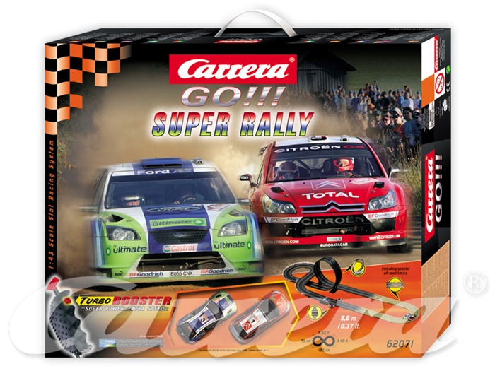 CA62071 Carrera GO Super Rally Set - Πατήστε στην εικόνα για να κλείσει