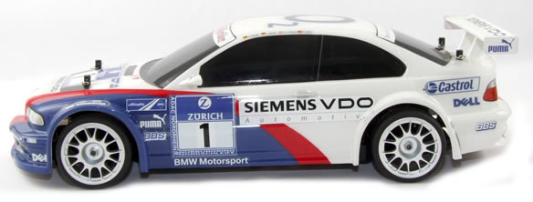 Carisma M40S BMW M3 GTR 1/10 ΚΛΙΜΑΚΑ 4WD RTR RC Touring Car