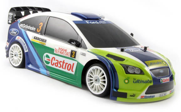 Carisma M40S BP Ford Focus WRC 1/10 Scale 4WD RTR Rally Car