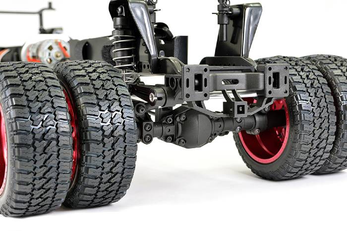 CEN RACING DL-SERIES FORD F450 SD 1/10 CUSTOM TRUCK RTR BLUE