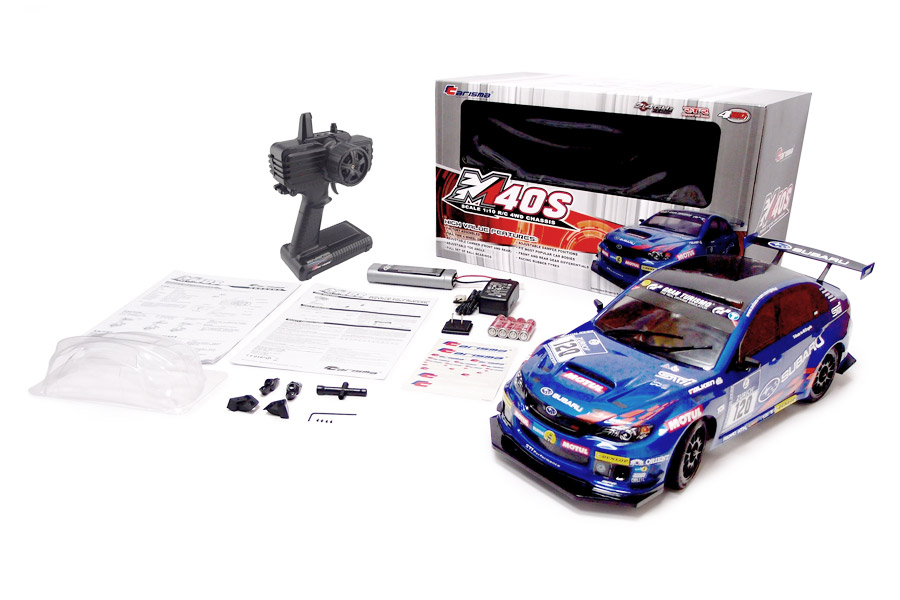 Carisma M40S Subaru WRX STi NBR 1/10th Tourer - Click Image to Close