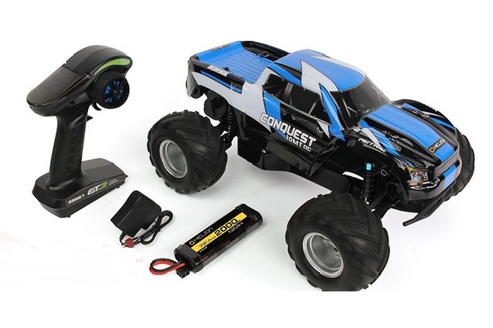 1/10 Conquest 10MT - Brushless Monster Truck RTR - Πατήστε στην εικόνα για να κλείσει