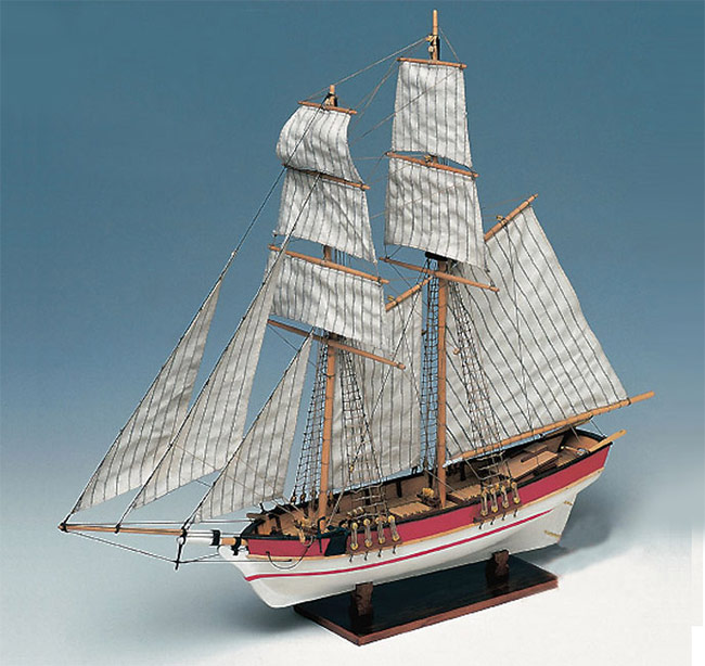 Μοντελισμός - 80615 FLYER (SCHOONER) 46cm - Πατήστε στην εικόνα για να κλείσει