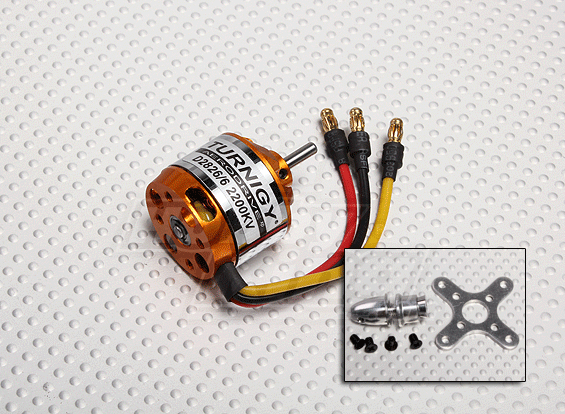 D2826-6 2200kv Outrunner Motor - Πατήστε στην εικόνα για να κλείσει