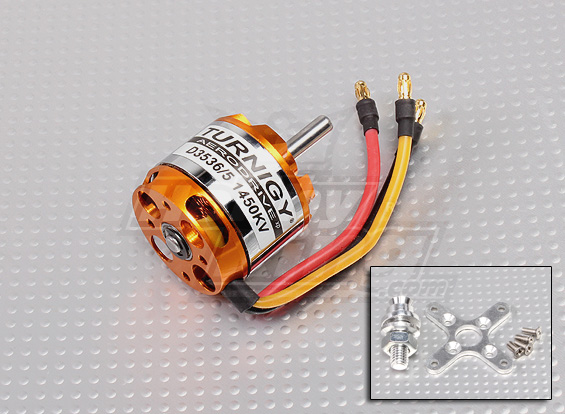 Turnigy D3536/5 1450KV Brushless Outrunner Motor - Πατήστε στην εικόνα για να κλείσει