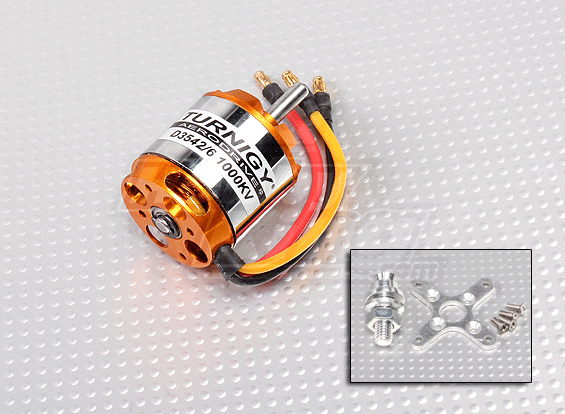 Turnigy D3542/6 1000KV Brushless Outrunner Motor - Πατήστε στην εικόνα για να κλείσει