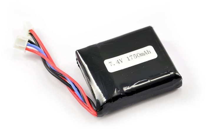 DYNAM DETRUM 1750MAH 7.4V 2S LI-PO RADIO BATTERY