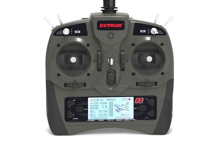 DYNAM DETRUM GAVIN-8C 8CH DIGITAL RADIO CONTROL SR86A