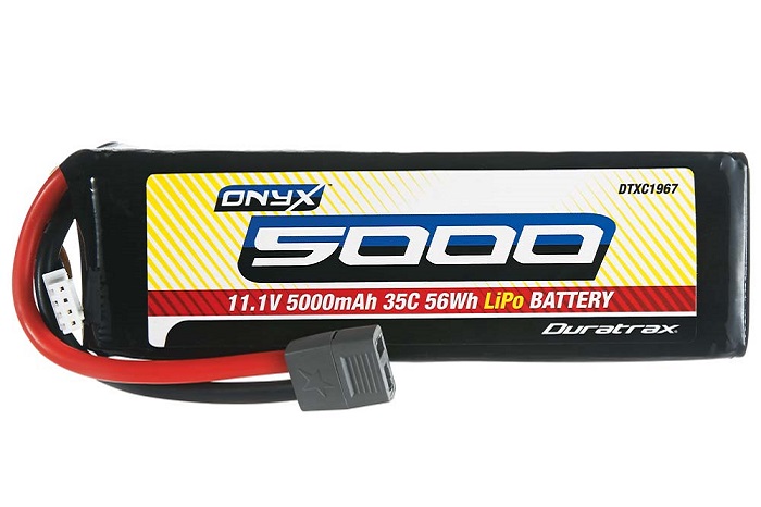 Onyx LiPo Batteries 11.1V 5000mAh Star-Plug 35C 3S Soft Case