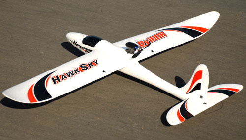 Hawk Sky 4CH Brushless Sport Trainer Plane - 2.4GHz