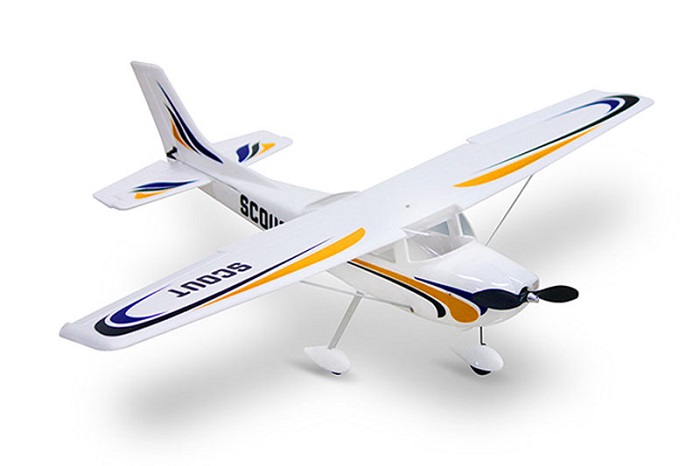 DYNAM SCOUT TRAINER 980MM READY-TO-FLY W/2.4GHZ - Click Image to Close