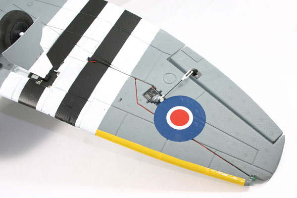 Dynam Hawker Tempest V 1270mm ARTF RC Plane - Πατήστε στην εικόνα για να κλείσει