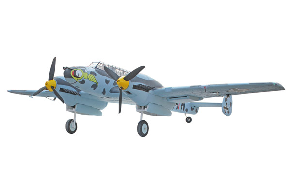 Dynam Messerschmitt Bf 110 1500mm ARTF Warbird w/o TX/RX/Battery - Click Image to Close