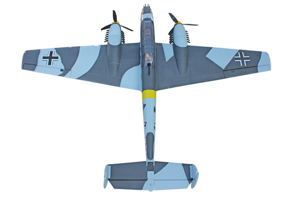 Dynam Messerschmitt Bf 110 1500mm ARTF Warbird - Πατήστε στην εικόνα για να κλείσει