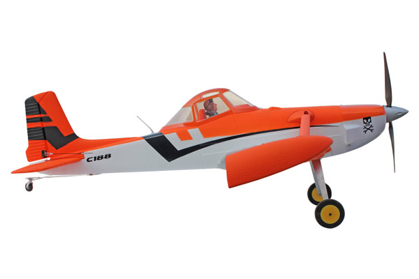 Dynam Cessna 188 1500mm ARTF Civilian RC Aircraft - Πατήστε στην εικόνα για να κλείσει