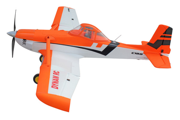 Dynam Cessna 188 1500mm ARTF Civilian RC Aircraft - Πατήστε στην εικόνα για να κλείσει