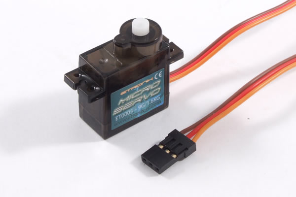 Etronix 9g/1.6kg Micro Servo - Πατήστε στην εικόνα για να κλείσει