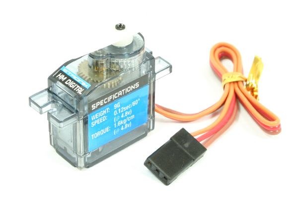 Etronix 9g/1.6kg Micro Servo - Πατήστε στην εικόνα για να κλείσει