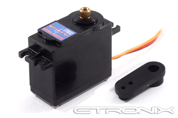 Etronix 9.0kg Heavy Duty Metal Geared Standard Servo - Πατήστε στην εικόνα για να κλείσει