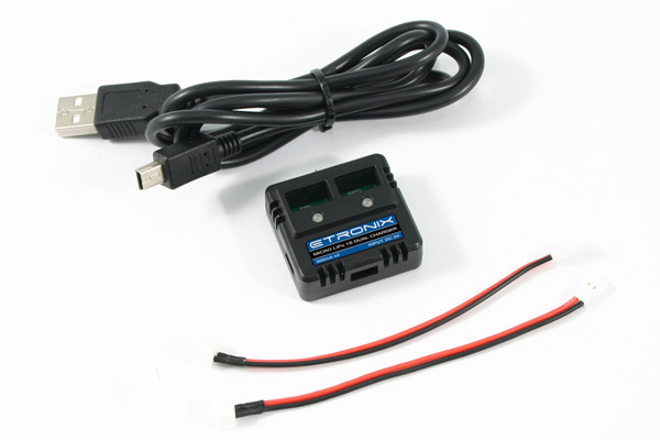 ETRONIX MICRO 1S DUAL CHARGER 500MA X 2