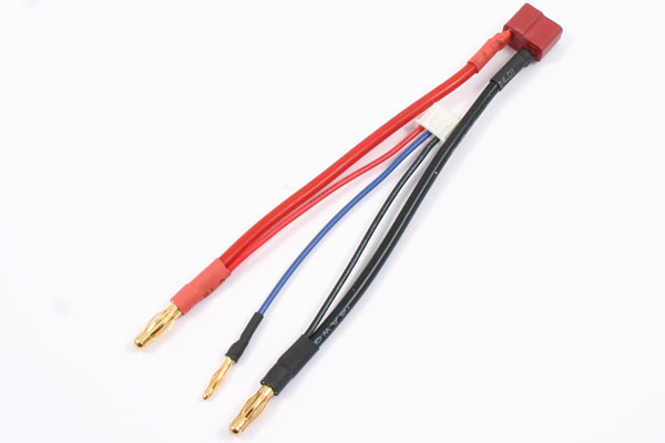 Etronix Balancer Adaptor For Lipo 2s With Deans/4mm/2mm Connecto - Πατήστε στην εικόνα για να κλείσει