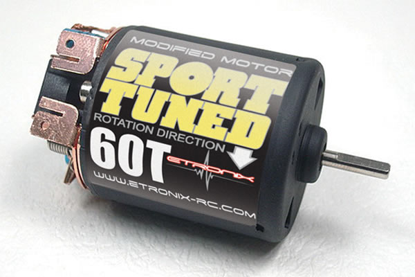 Sport Tuned Modified Brushed Motor - 60T - Etronix - Πατήστε στην εικόνα για να κλείσει