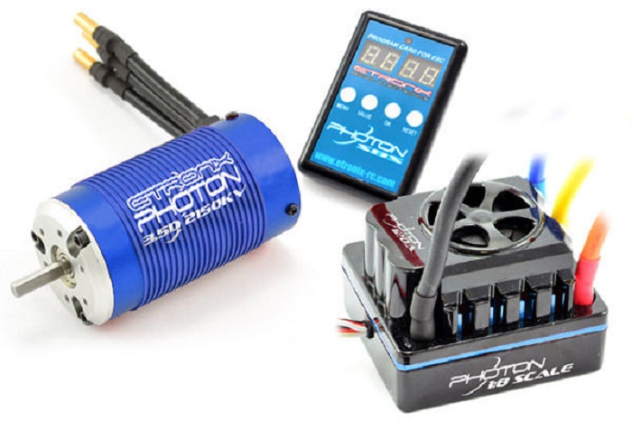 Etronix Photon 1/8 System W/3.5D 2150Kv Motor/120A Esc