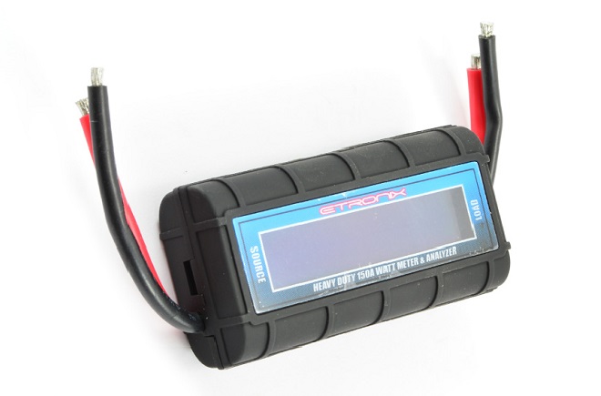 Etronix 150A Watt Meter & Power Analyser