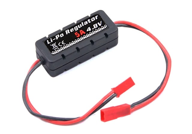 Etronix LiPo Regulator 5A 4.8V (Hard Cased)