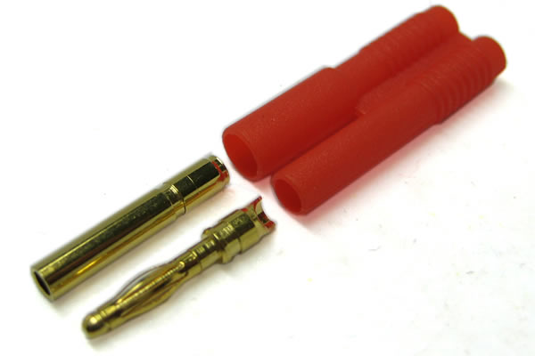 2.0mm Gold Connector with Housing - Etronix