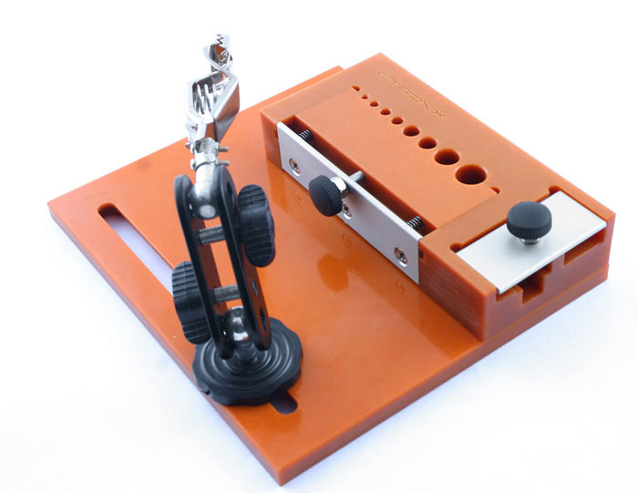 ETRONIX CONNECTOR SOLDERING JIG BOARD W/HELPER