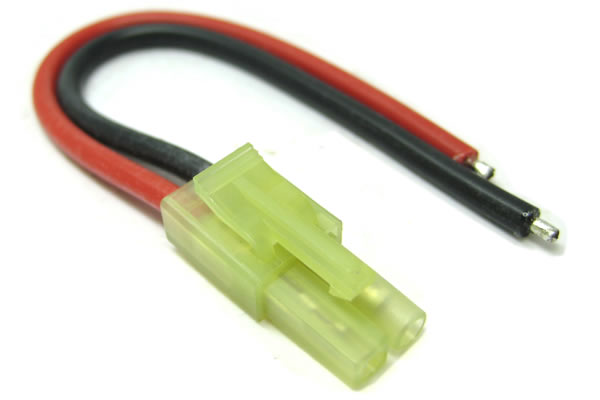 Etronix Male Tamiya Connector with 10cm 18AWG Silicone Wire - Πατήστε στην εικόνα για να κλείσει