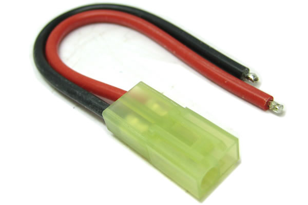 Etronix Female Tamiya Connector with 10cm 18AWG Silicone Wire - Πατήστε στην εικόνα για να κλείσει