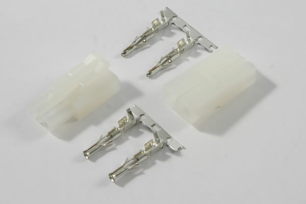 Etronix Tamiya Male/Female Connector Set with Crimps - Click Image to Close