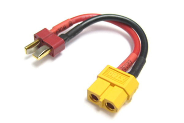 ETRONIX FEMALE XT-60 TO MALE DEAN PLUG CONNECTOR ADAPTOR - Πατήστε στην εικόνα για να κλείσει