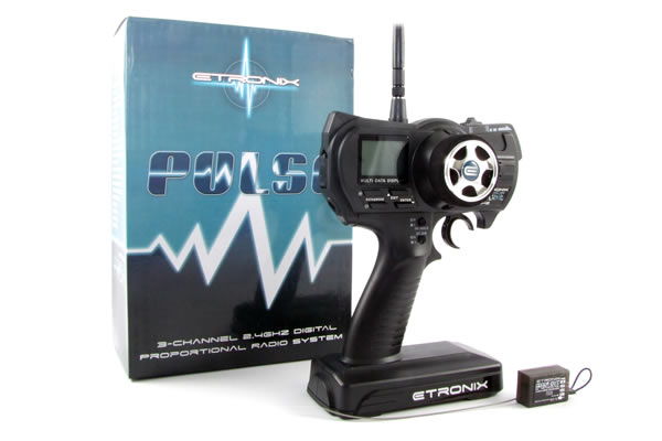 Etronix Pulse EX3GPro 3-channel 2.4ghz DSSS Digital Proportional