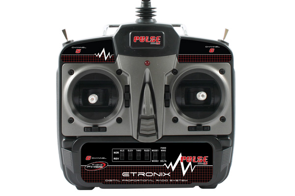 Etronix Pulse 2.0 X6 2.4Ghz FHSS Digital Proportional 6-Channel