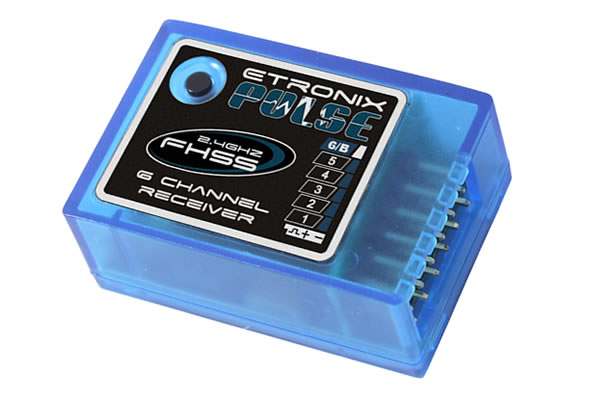 Etronix Pulse 6-Channel 2.4ghz Receiver - Πατήστε στην εικόνα για να κλείσει