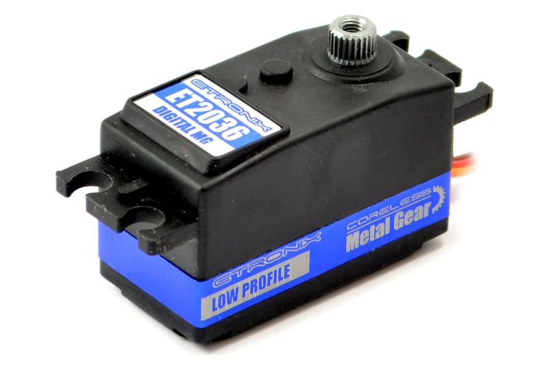ETRONIX 9.5KG/0.09S LOW PROFILE DIGITAL SERVO CORELESS MET GEAR