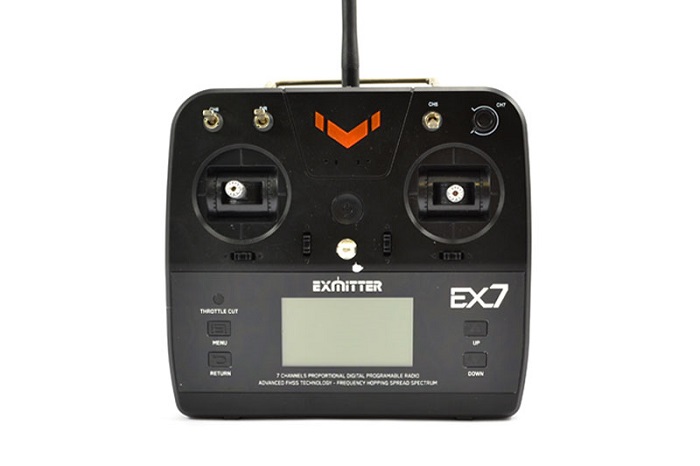 VOLANTEX EXMITTER 7-CHANNEL RADIO w/LCD SCREEN