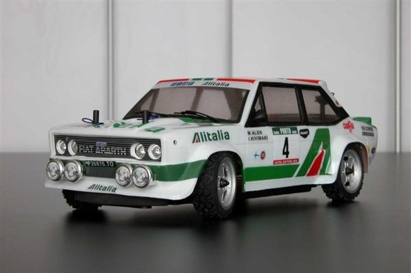 FIAT 131 1/10 BODY ALITALIA