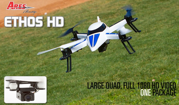 Ethos HD RTF Quad - ARES RC Drone - Πατήστε στην εικόνα για να κλείσει