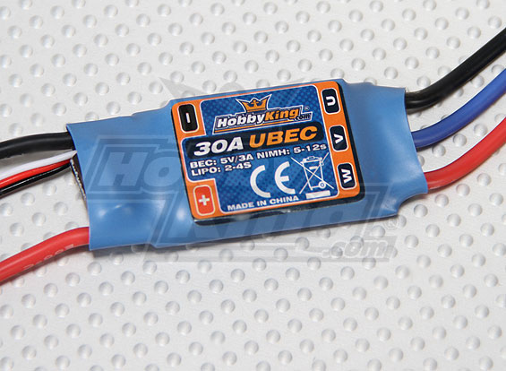 Hobby King 30A ESC 3A UBEC