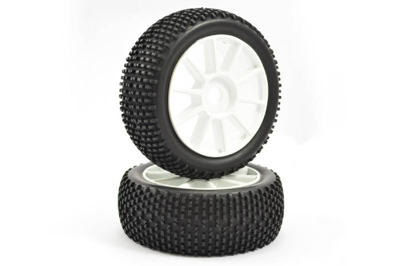 Fastrax 1/8th Buggy Premounted 'H Tread' Tyres - Πατήστε στην εικόνα για να κλείσει